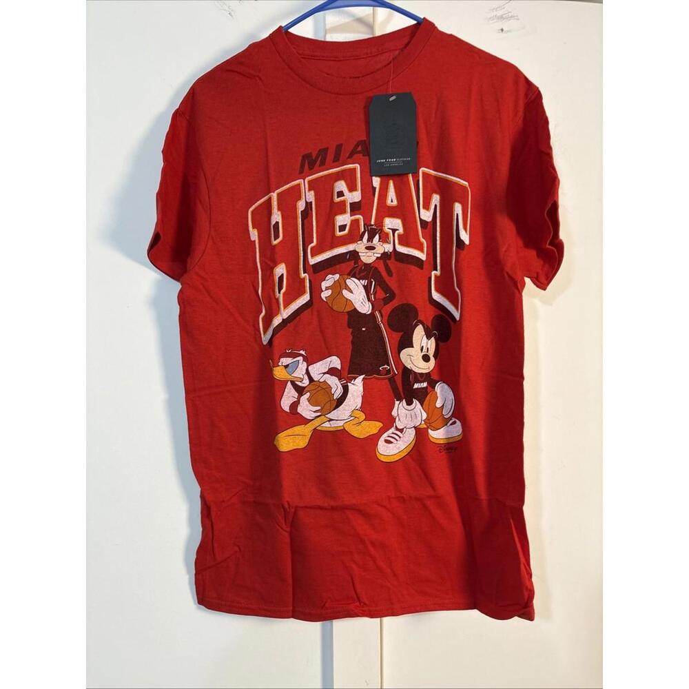 Disney x Junk Food‎ Miami Heat Looney Tunes T-Shirt Size Men’s Small NBA NWT NEW
